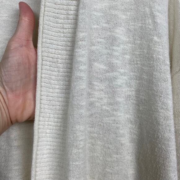 Madewell Bradley Cardigan Sweater‎ Sz XS Ivory Cream Slub Knit Style AI212 - Picture 4 of 14